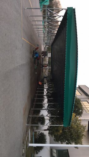 大型倉(cāng)庫(kù)雨棚